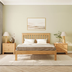 Henley Solid Oak Bed