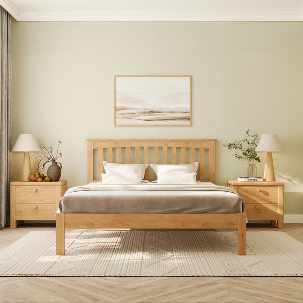 Henley Solid Oak Bed