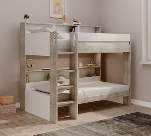 Henley Storage Bunk Bed with Shelves