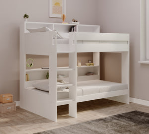 Henley Storage Bunk Bed with Shelves