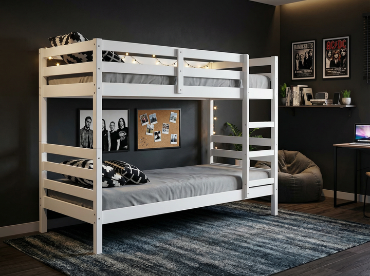 Henry Solid Pine Detachable Bunk Bed
