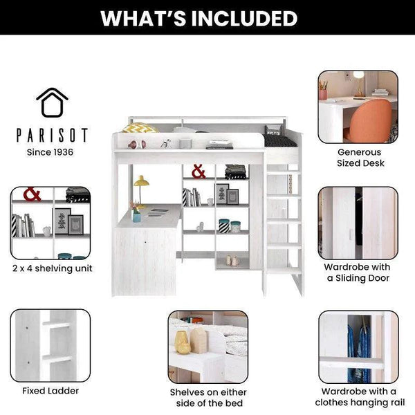 Higher High Sleeper Bed