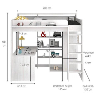 Higher High Sleeper Bed