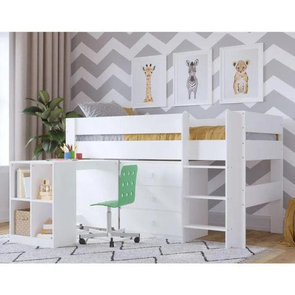 Horizon White Mid Sleeper