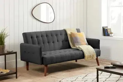 Hudson Charcoal Sofa Bed