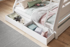 Hugo Triple Bunk Bed with Drawers