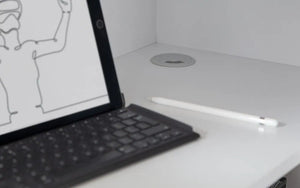 Interstellar Gaming Bed with Desk