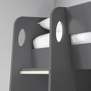 Interstellar Gaming Bed with Desk