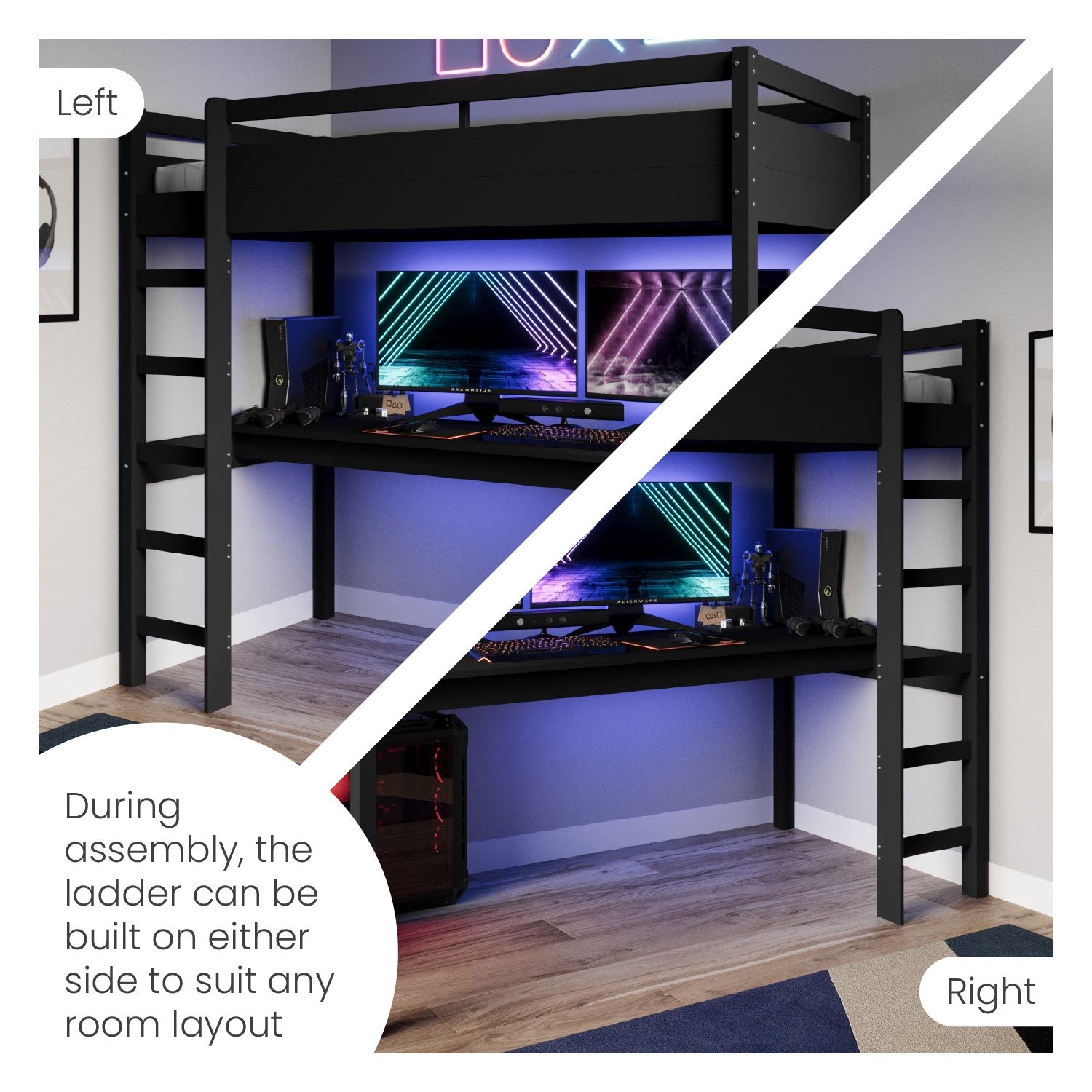 jax-solid-pine-gaming-high-sleeper-with-full-width-desk