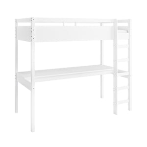 Jax Solid Pine Gaming High Sleeper with Full-Width Desk