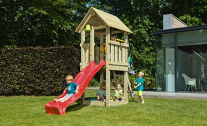 KIOSK Climbing Frame with Slide and Sandpit
