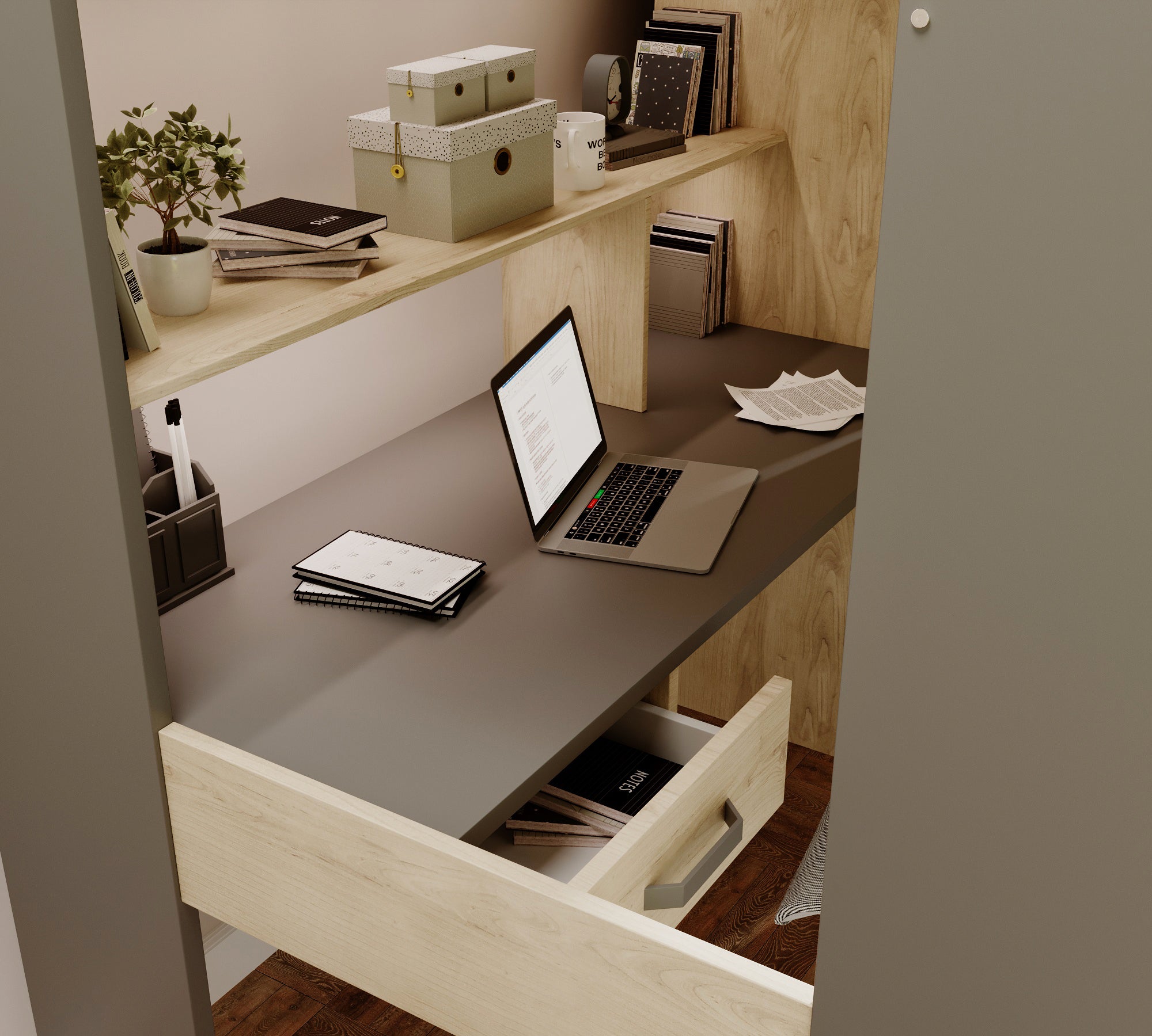 kensington-high-sleeper-with-desk-wardrobe