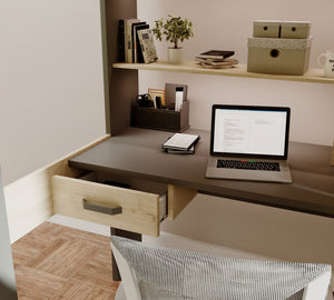 Kensington High Sleeper with Desk & Wardrobe