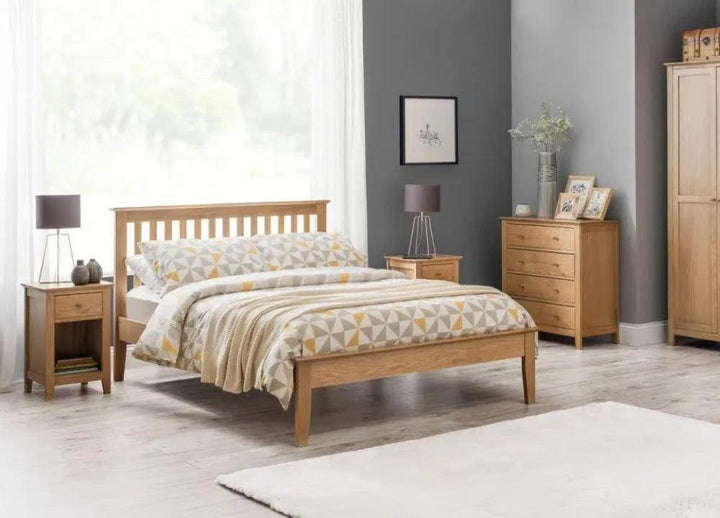 Keswick Oak Shaker Bed