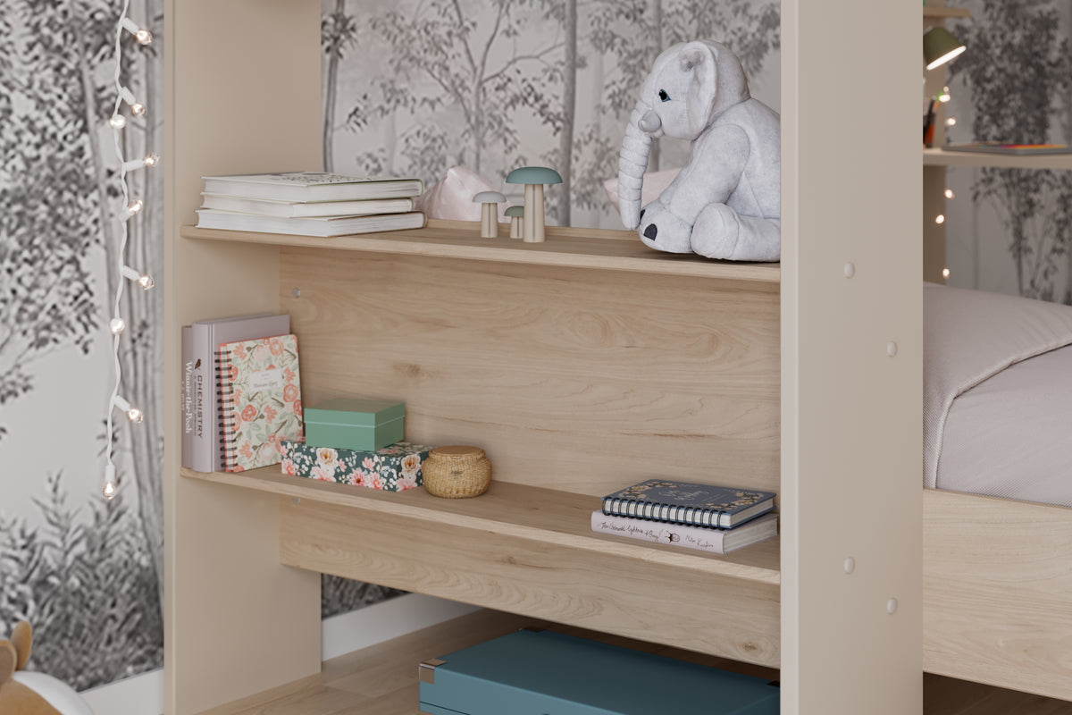 Kingston Oak Cashmere Bunk Bed