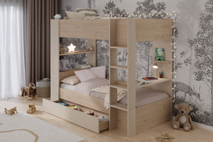 Kingston Oak Cashmere Bunk Bed
