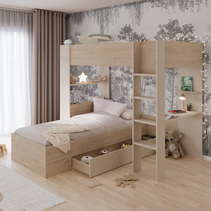 Kingston Oak Cashmere Bunk Bed