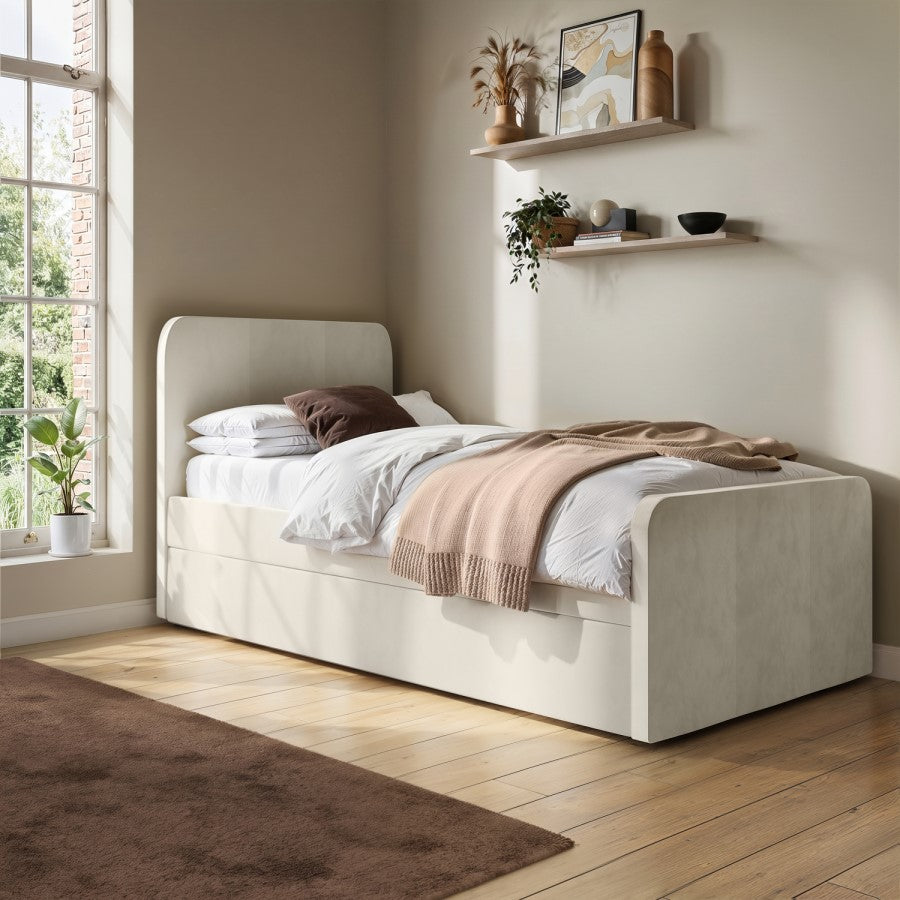 daisy-velvet-single-trundle-bed
