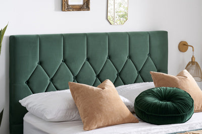 Loxley Green Ottoman Bed - Hover