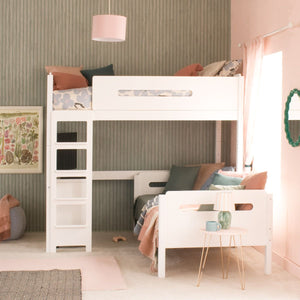 Little Folks Edit Loft Bed with Daybed & Storage