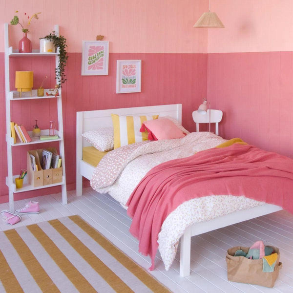 Little Folks Furniture Classic Small Double Bed with Sleepover Trundle