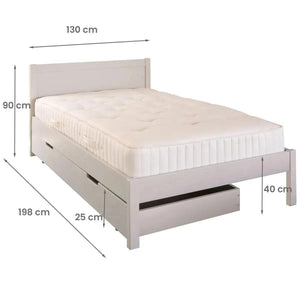 Classic Small Double Bed with Sleepover Trundle