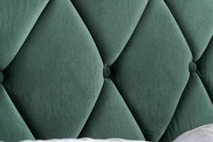Loxley Green Ottoman Bed