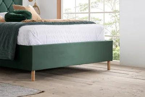 Loxley Green Ottoman Bed