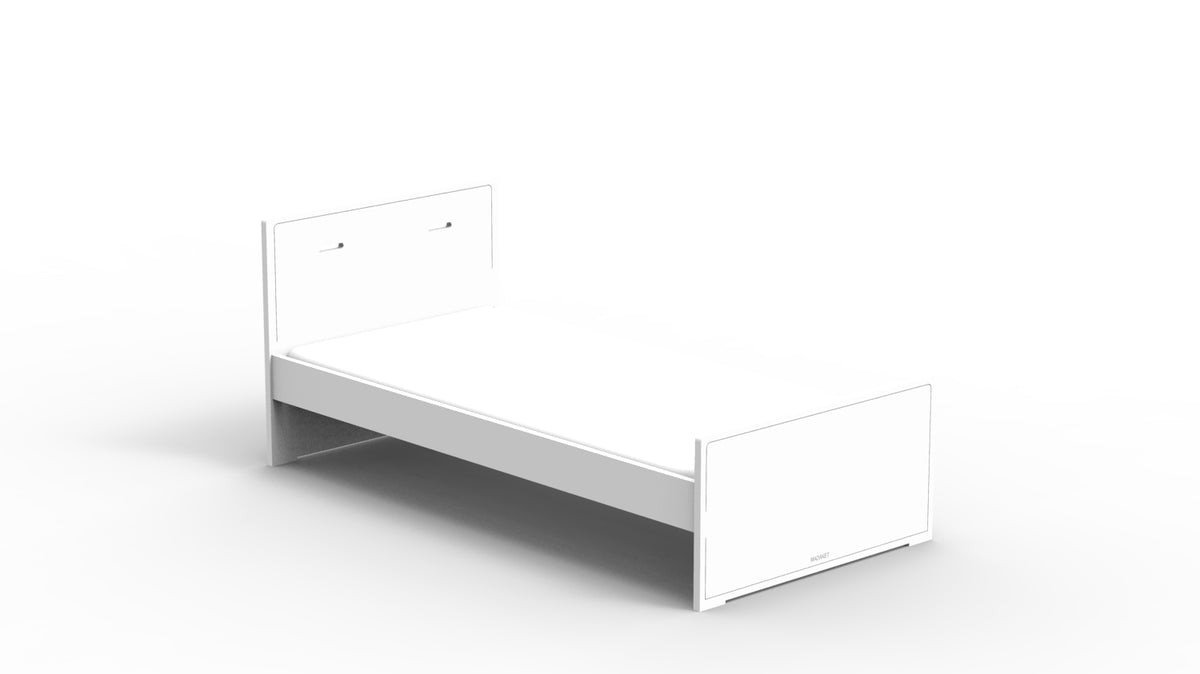 Mathy by Bols Madaket Bed in White