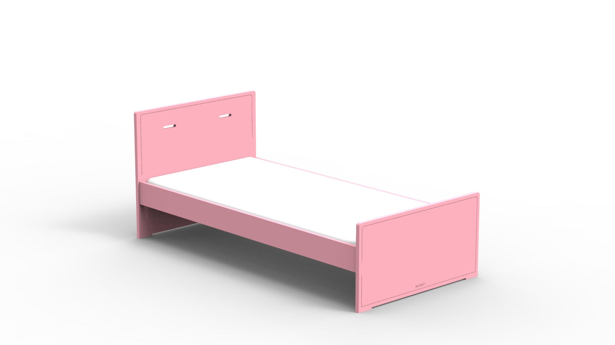 Mathy by Bols Madaket Bed in Very Light Pink