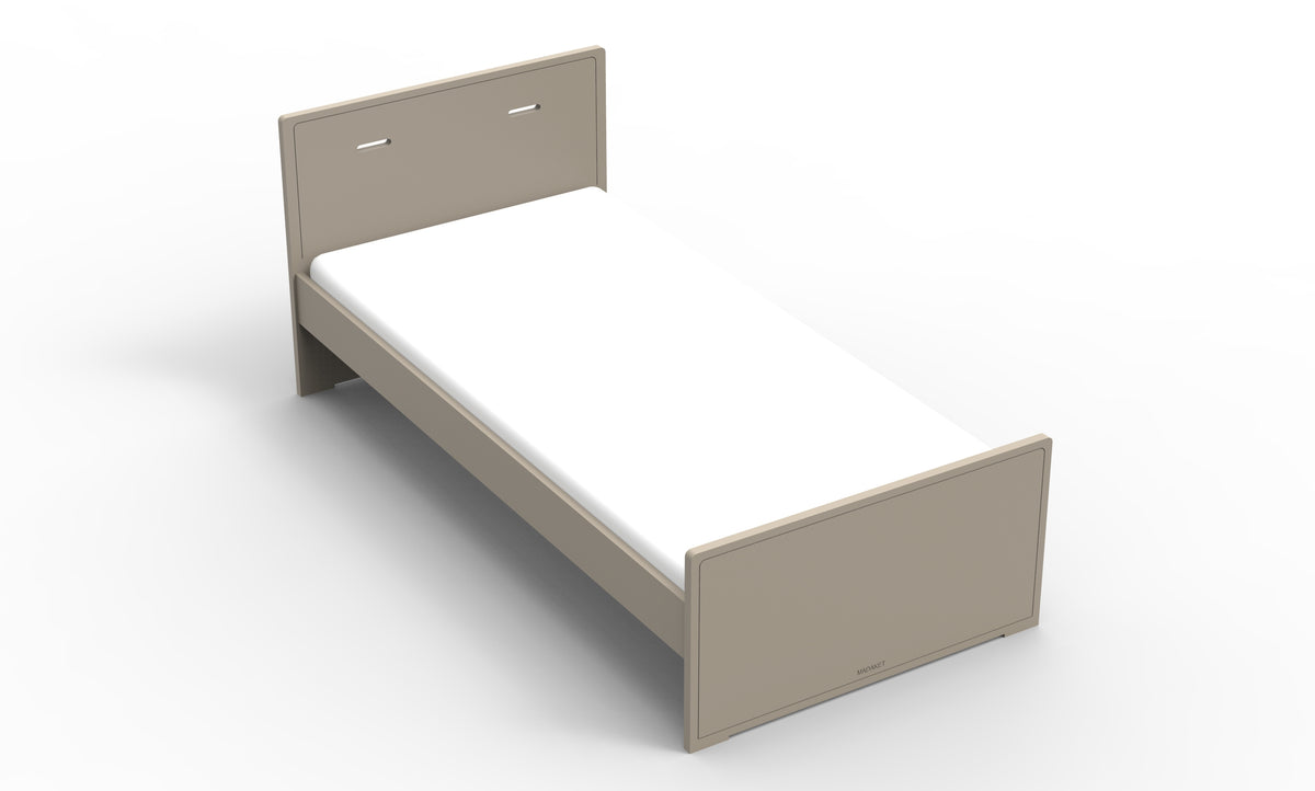 Mathy by Bols Madaket Bed in Taupe