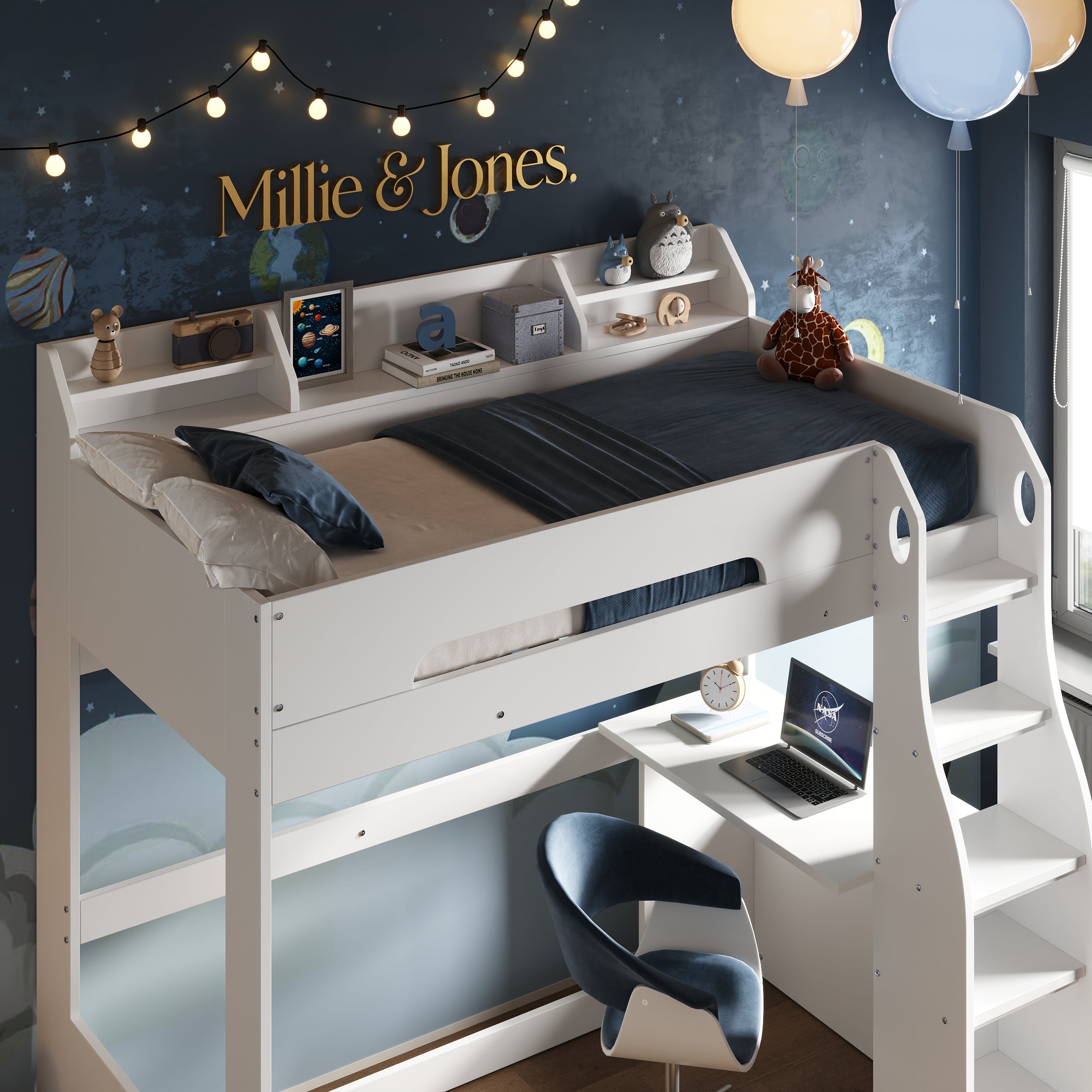 Galaxy High Sleeper Bed - Hover