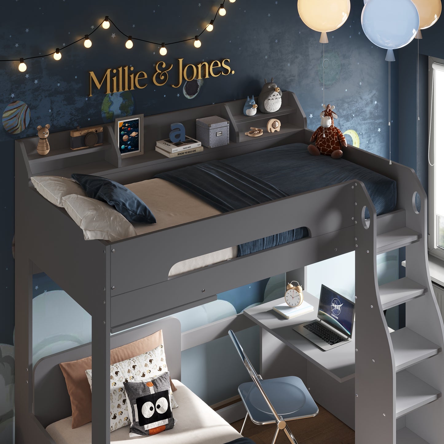 Galaxy L Shaped Bunk Bed