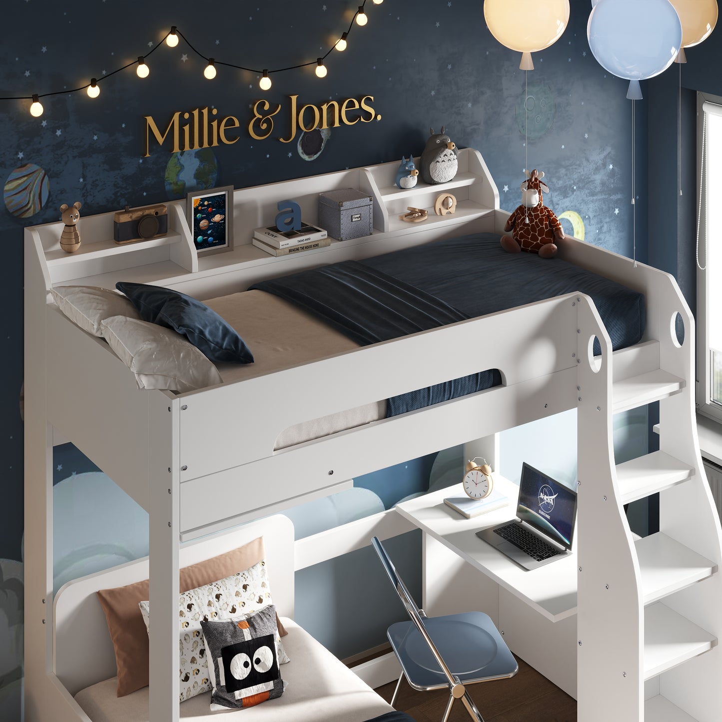 Galaxy L Shaped Bunk Bed