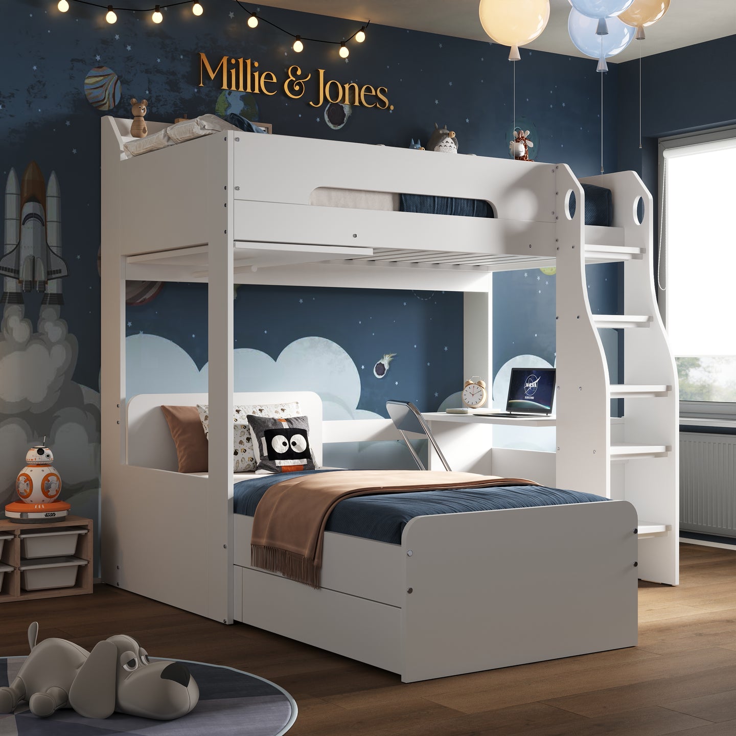 Galaxy L Shaped Bunk Bed