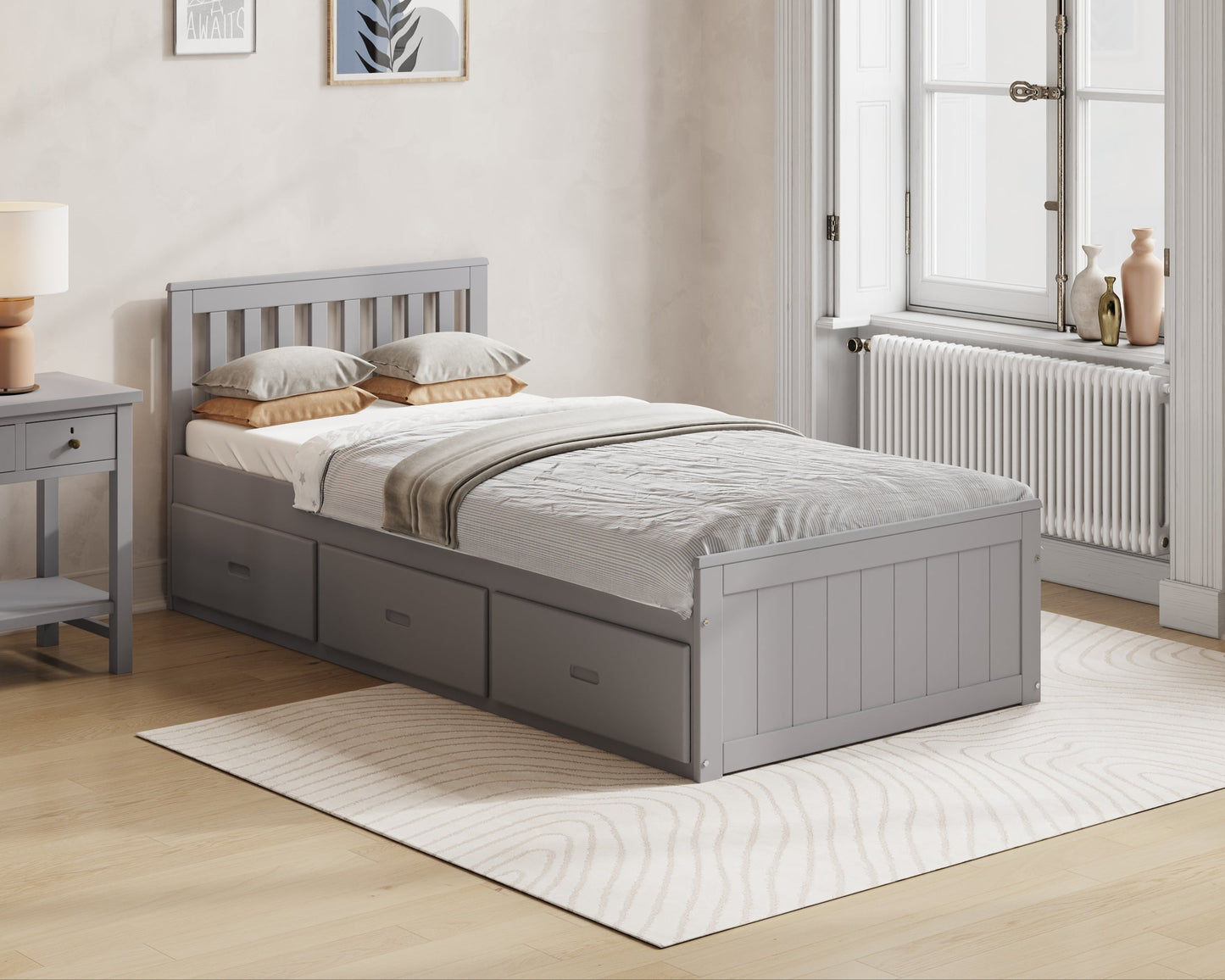 Elwood Single Storage Cabin Bed