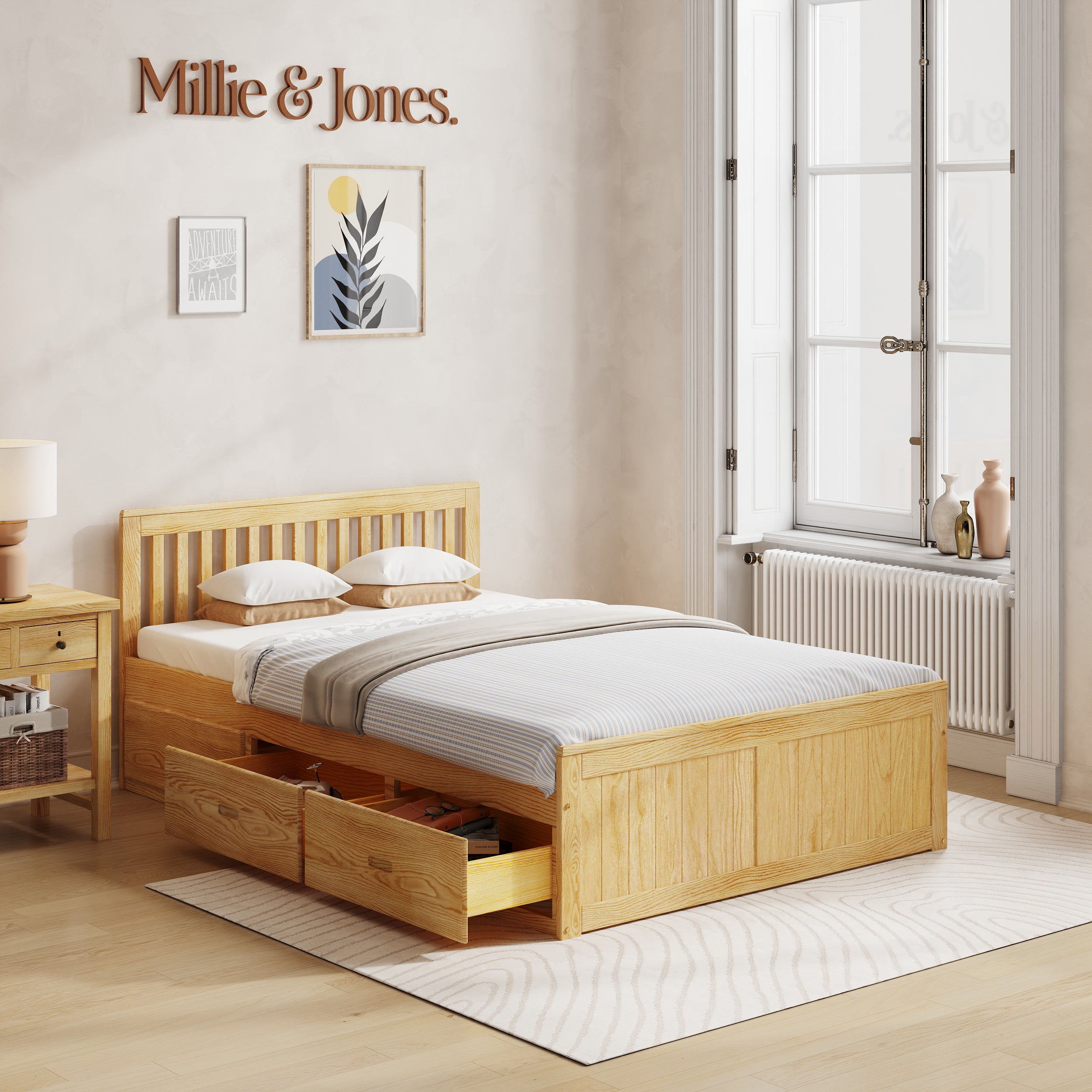 Elwood Small Double Storage Bed