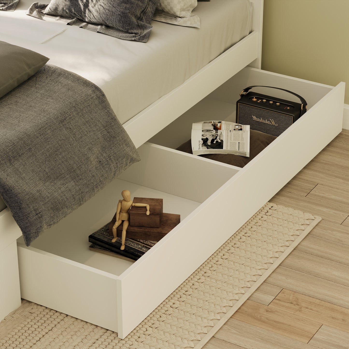 Tokyo Storage Bed - Double or King Size