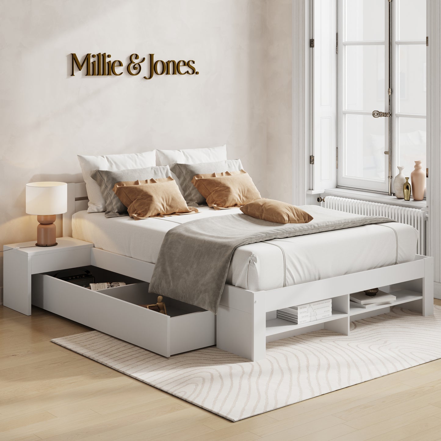 Tokyo Storage Bed - Double or King Size