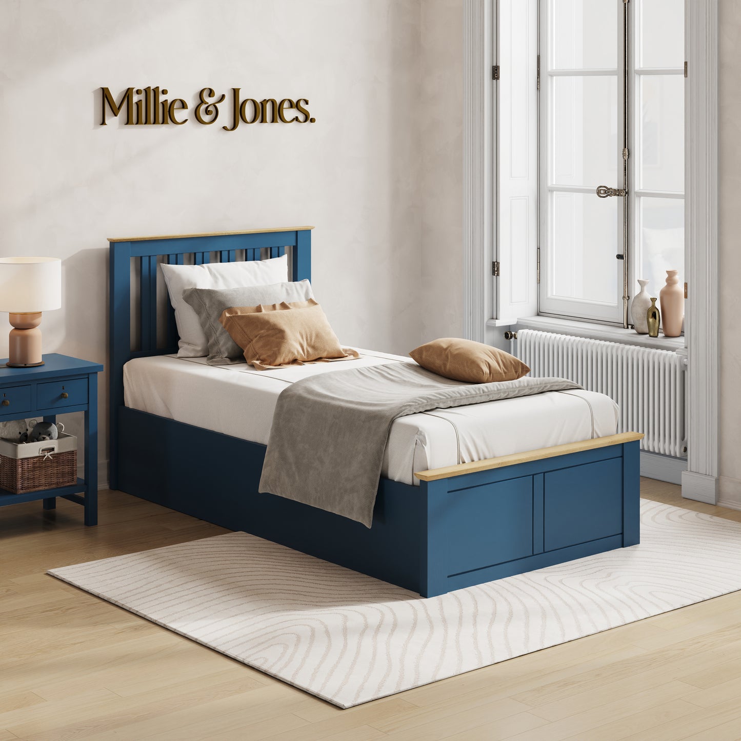 The Solis Ottoman Single Bed