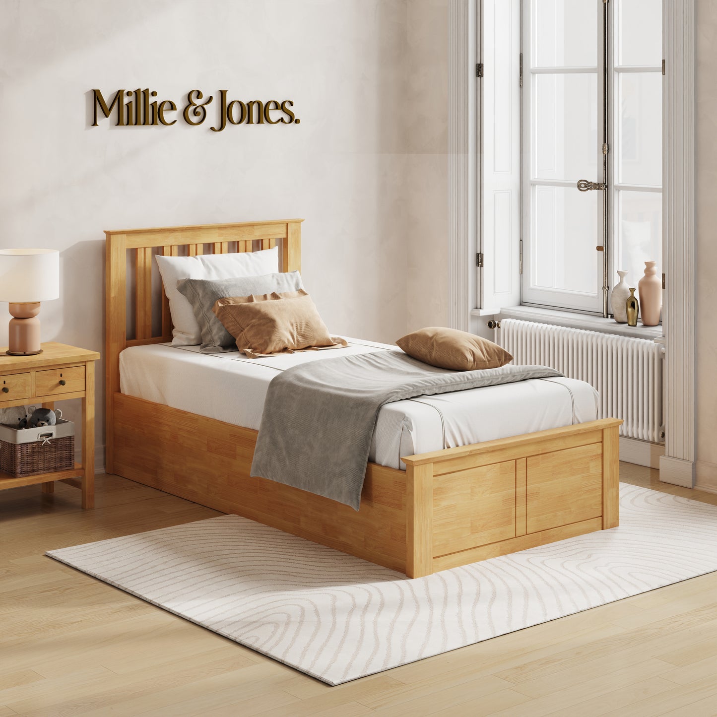 The Solis Ottoman Single Bed