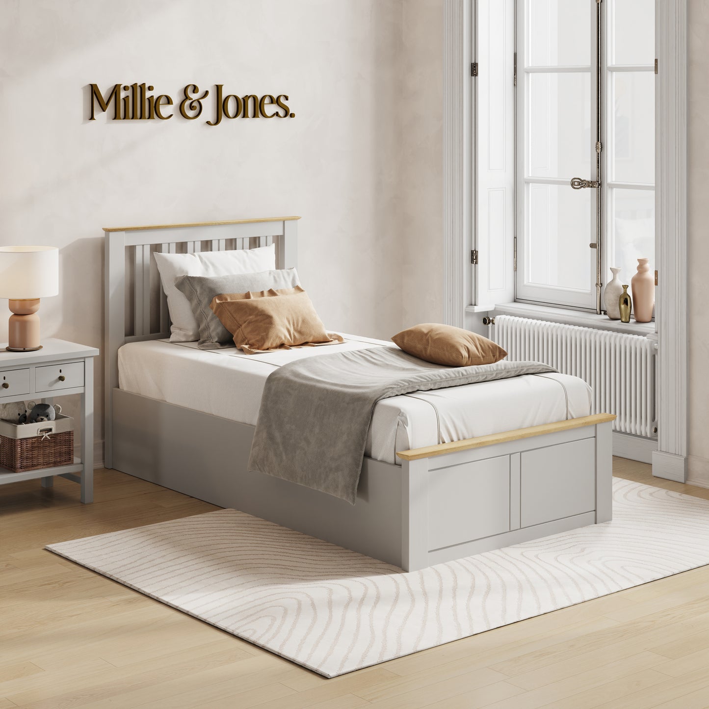 The Solis Ottoman Single Bed