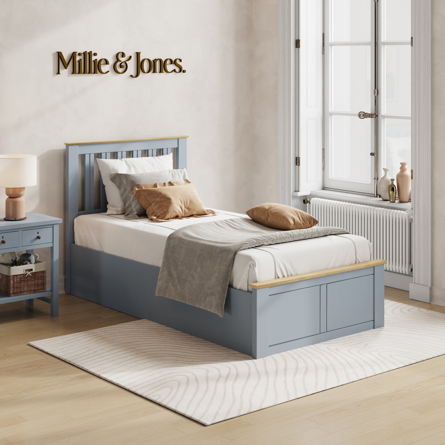 The Solis Ottoman Single Bed