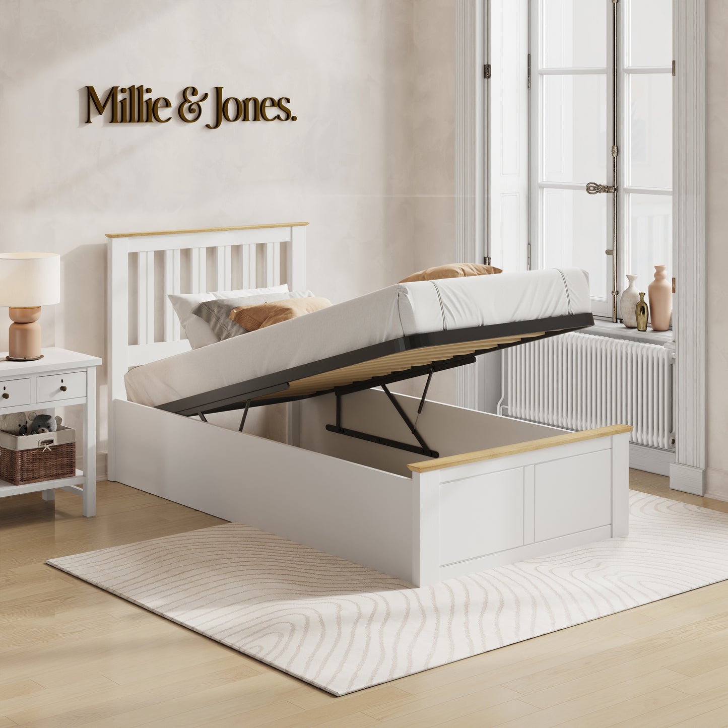 The Solis Ottoman Single Bed