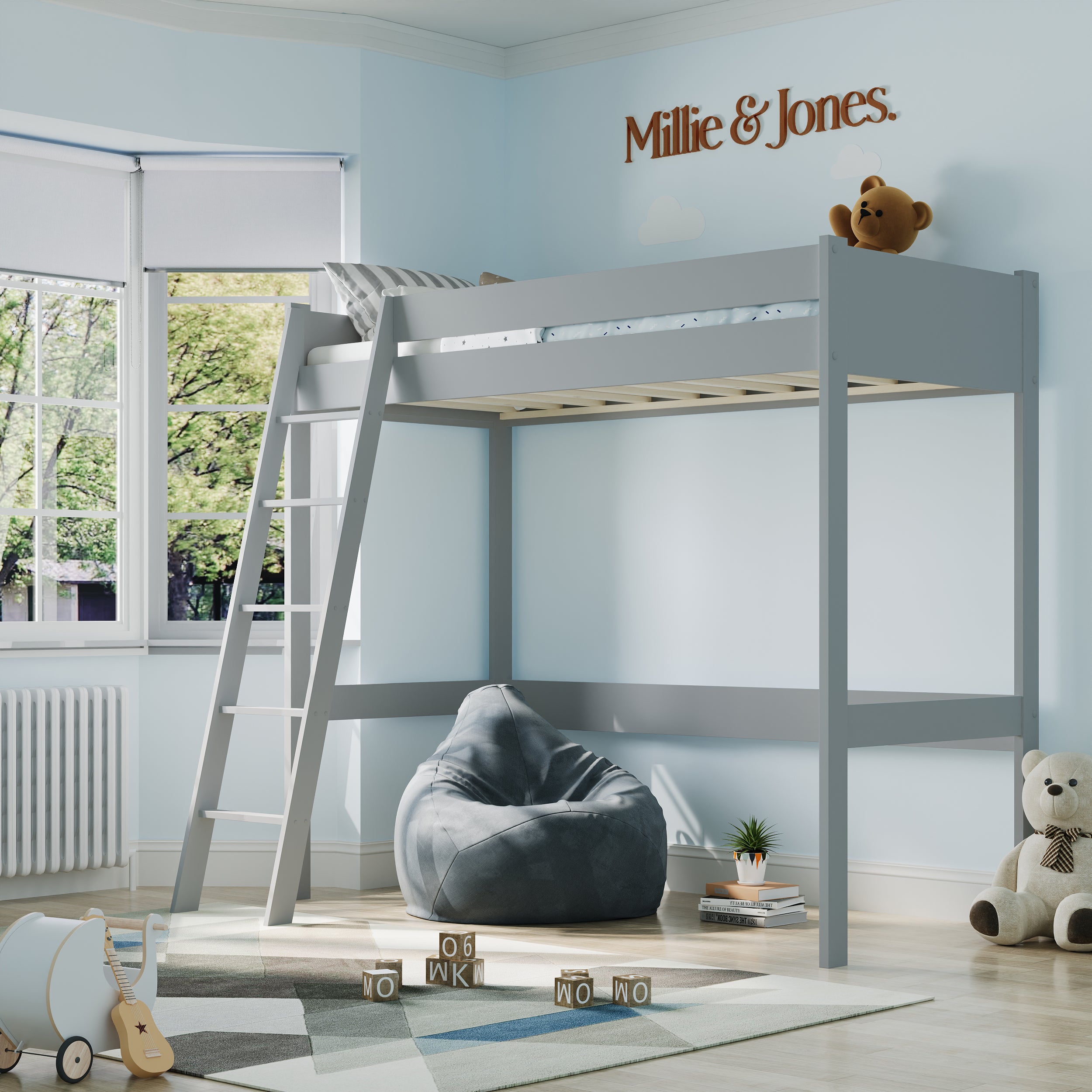 Titan Solid Wood Highsleeper Frame