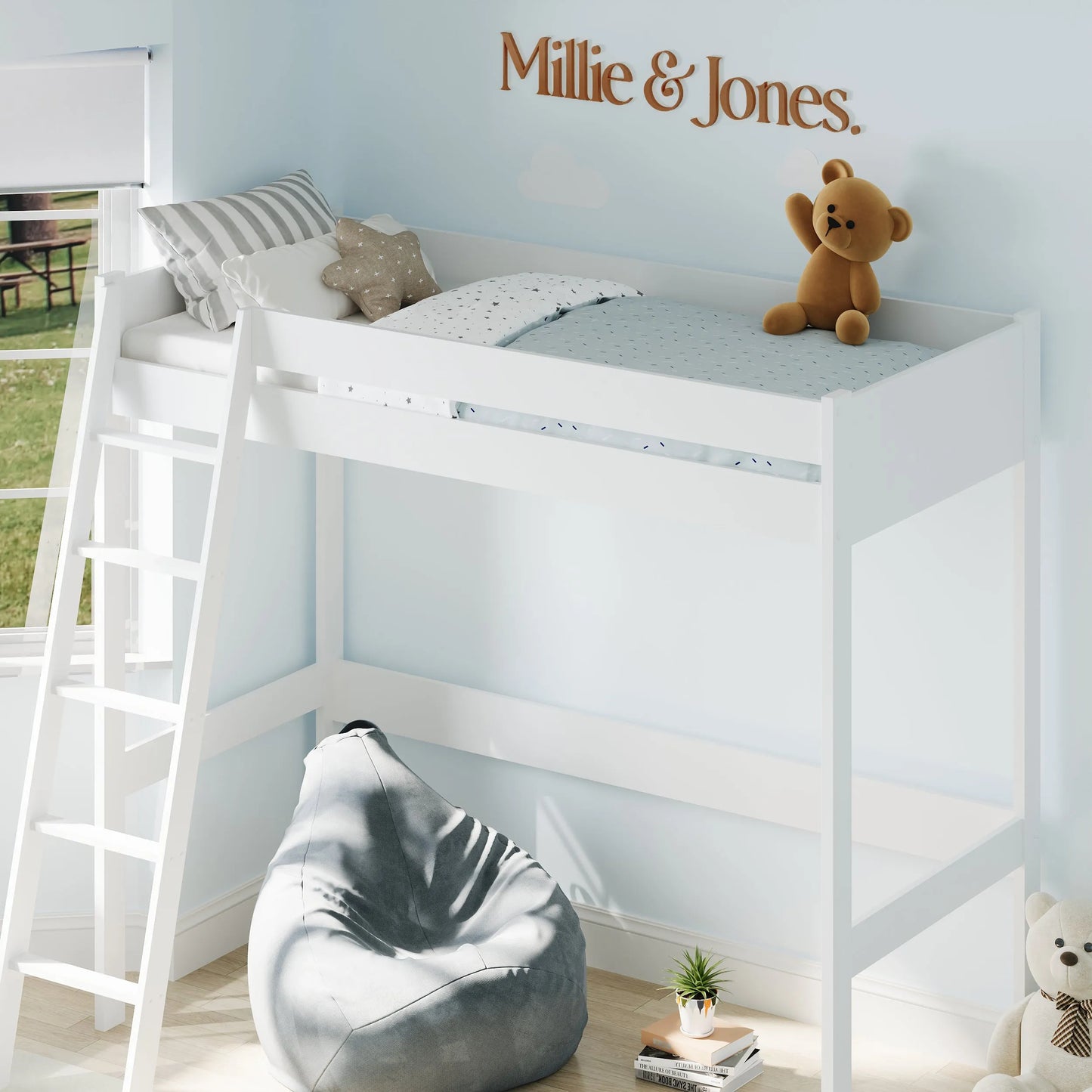 Titan Solid Wood Highsleeper Frame