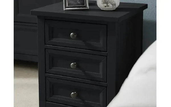 Maine 3-Drawer Bedside Table