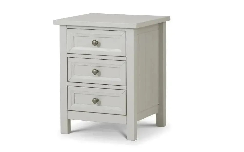 Maine 3-Drawer Bedside Table