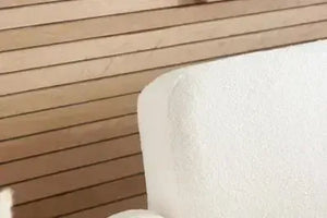Micah Sofa Bed Boucle White