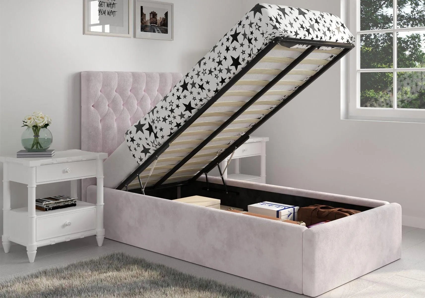 milan-velvet-single-ottoman-bed